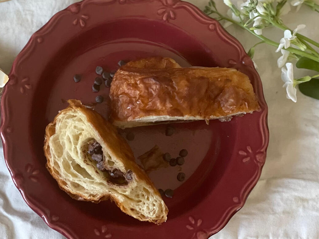 Allergy-friendly — Egg-free, dairy-free, and soy-free, making them a great option for vegan customers too — without sacrificing taste. VegNews even named us one of the top 5 places for vegan croissants in the US. Allergy-friendly — Egg-free, dairy-free, and soy-free, making them a great option for vegan customers too — without sacrificing taste. VegNews even named us one of the top 5 places for vegan croissants in the US.